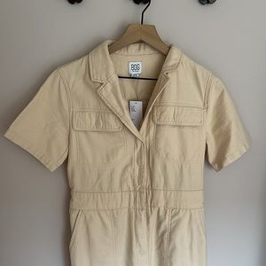 NWT Cream Bdg jumpsuit